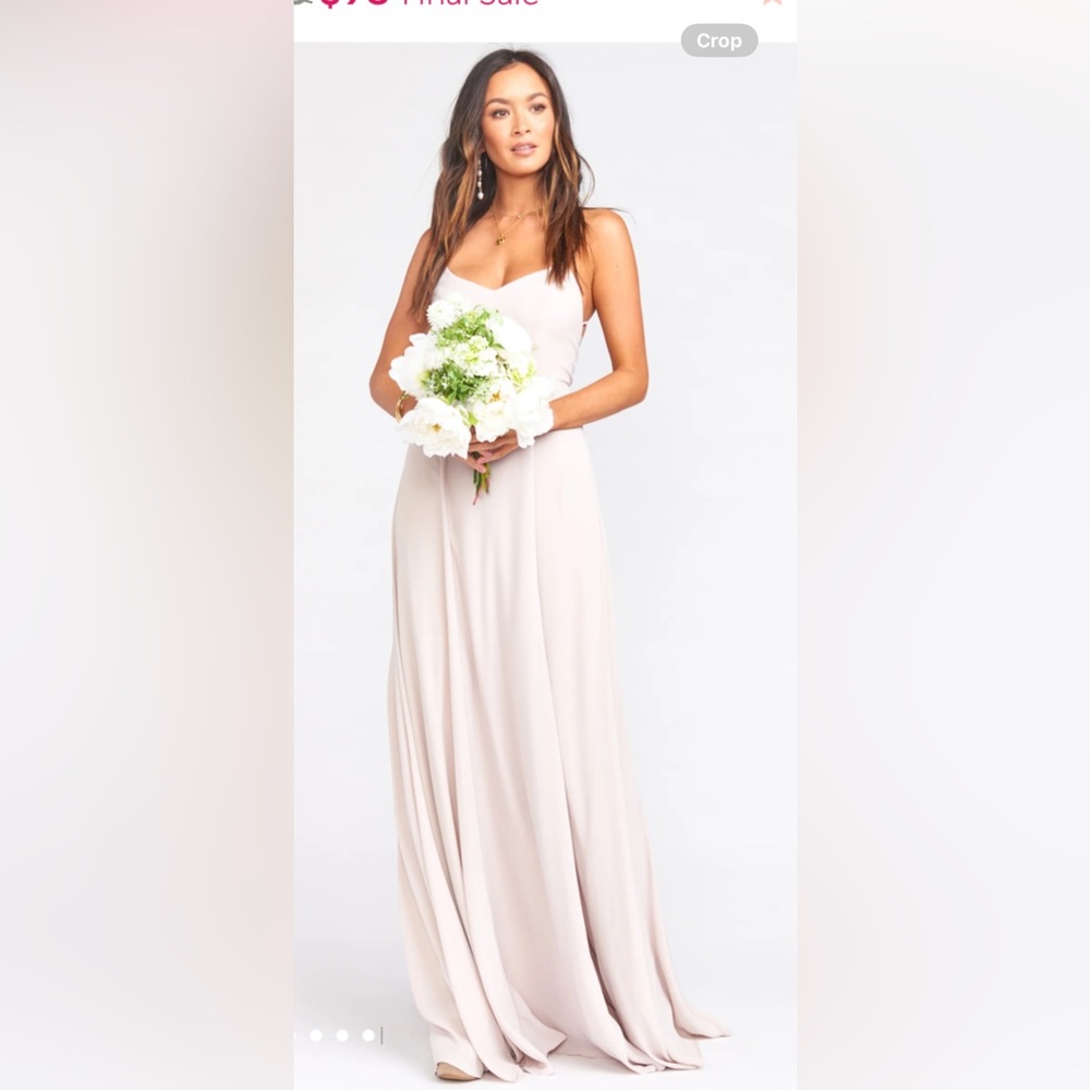 Show Me Your Mumu Godshaw Goddess Gown in Show Me The Ring Crisp
